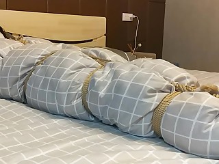 Chinese blanket bondage 2